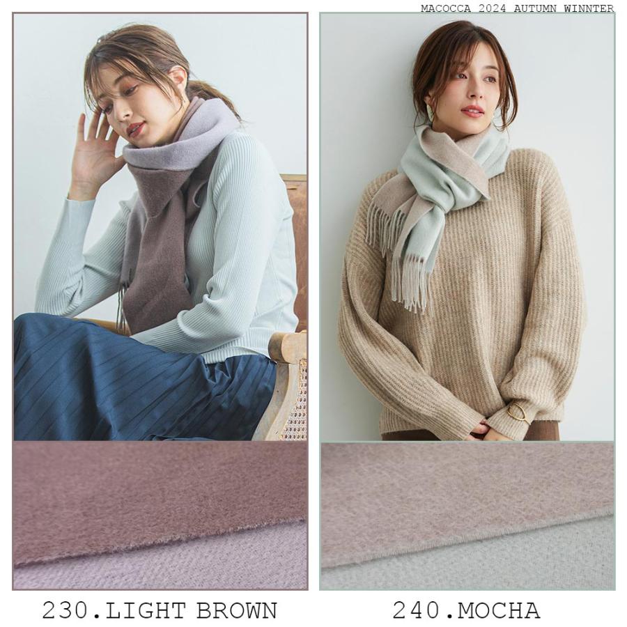 macocca カシミヤ 100% 大判 チェック ストール 200cm×60cm macocca カシミヤ 100% 大判 チェック ストール 200cm×60cm