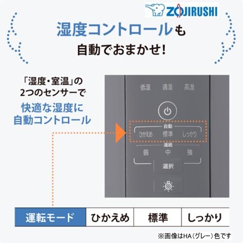 象印 EE-DF35-HA ZOJIRUSHI グレー スチーム式 加湿器 在庫あり