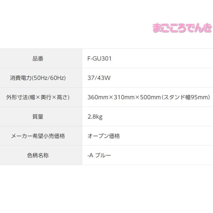 Panasonic（パナソニック） F-GU301-A 在庫あり 壁掛扇 引きひも式