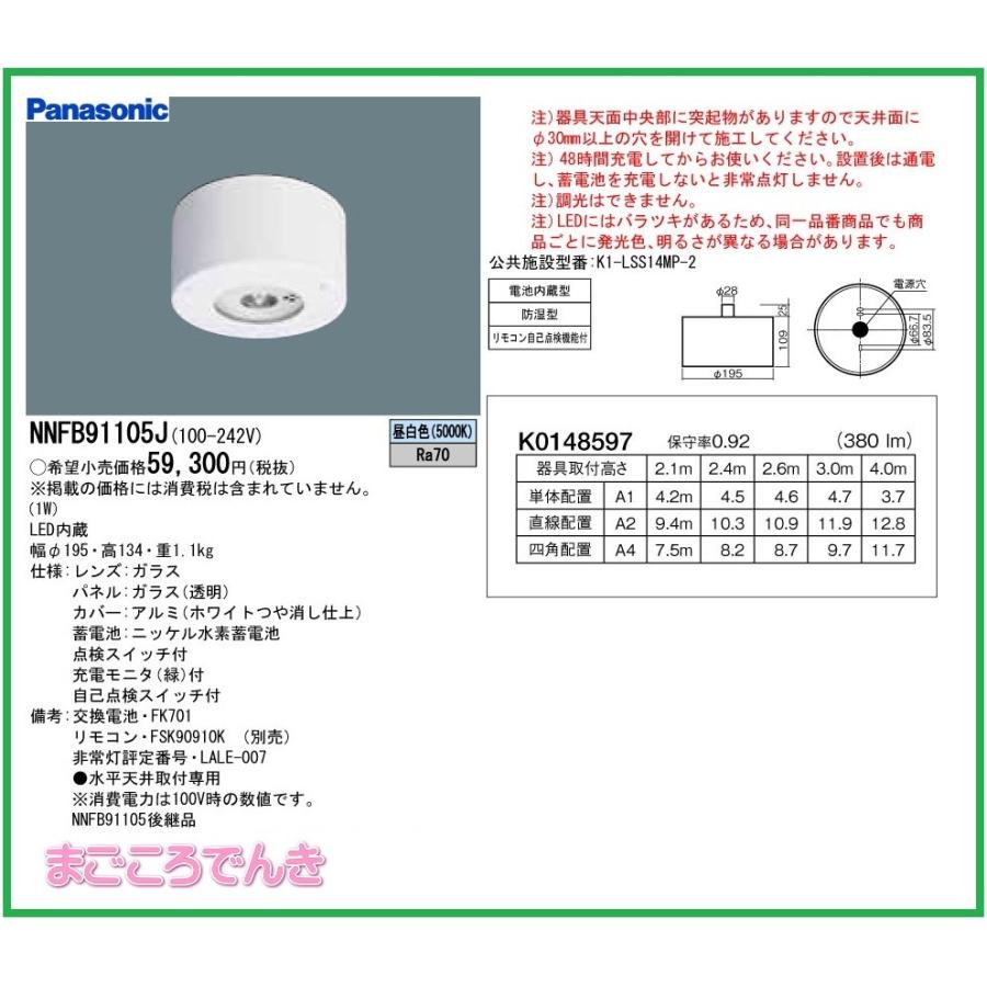 日本産 パナソニック Nnfbj 天井直付型 Led 昼白色 一般型 30分間 Led低天井用 3m 防湿型 ガラスパネル付型 残りわずか Hopespeechtherapy Com
