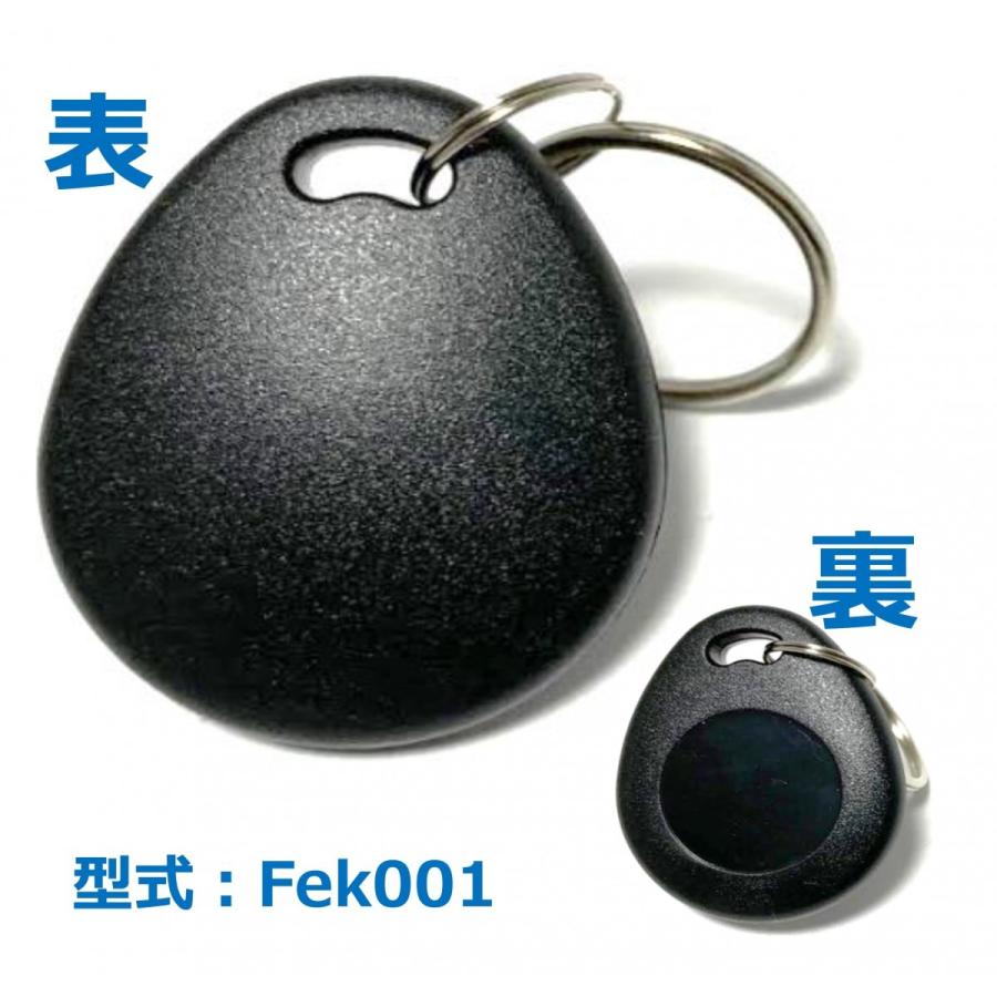 あすつく Fek-001【100個】フェリカ(FeliCa) ICキーホルダー IP66: 防水 FeliCa Lite-S 勤怠＆入退システム、電子錠などに使用可能！★領収書は注文履歴からDL可 | 