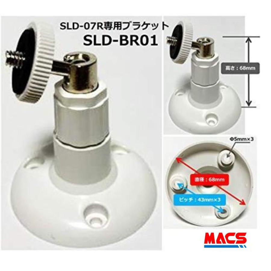 あすつく SLD-07R タイプ：N 温度計無しモデル（カメラ + SLD-BR01 セット品）在庫あり 反転取付が簡単！フルHD IPネットワークカメラ |  | 03