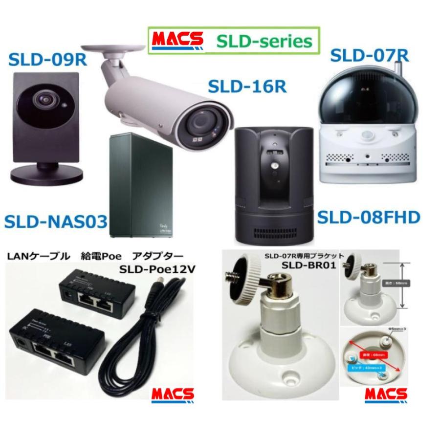 あすつく SLD-PoE12V   PoE給電アダプタ電気工事が不要で、50mまで延長可能! （取付対応機種:IPC-07w IPC-07FHD IPC-07FHD-T SLD-07R IPC-16FHD SLD-16R) |  | 02