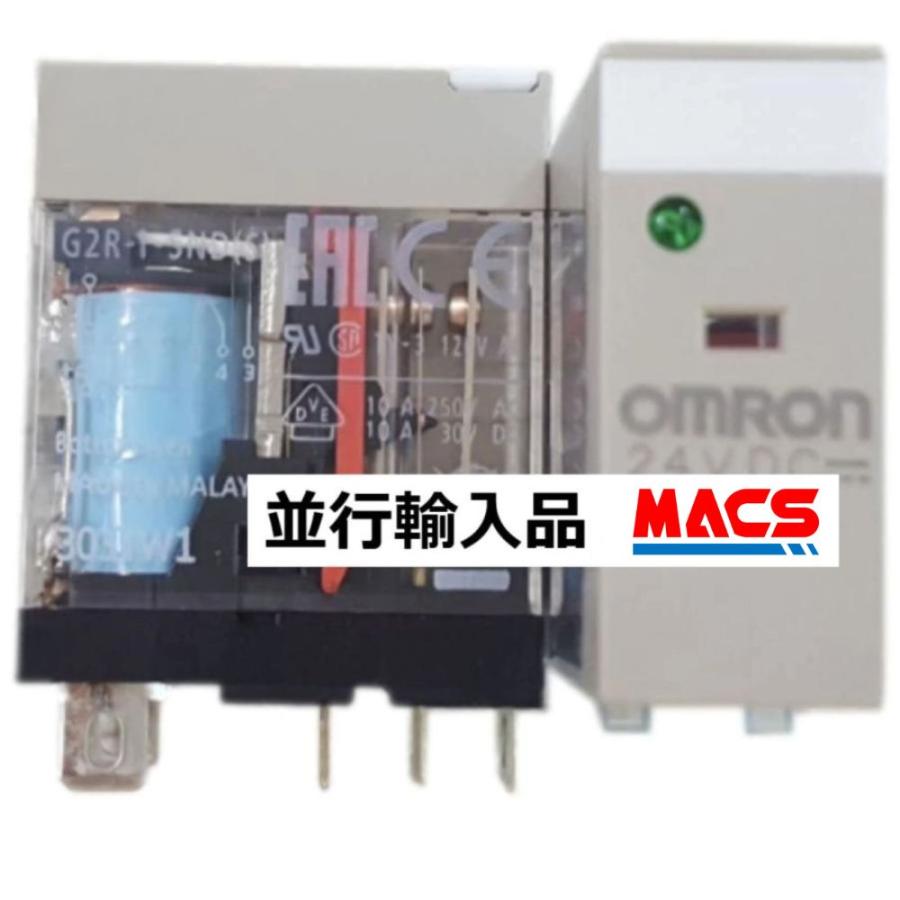 あすつく G2R-1-SND DC24V (S)【10個】 並行輸入品 オムロン OMRON ※領収書は当店発送後の注文履歴からダウンロード可　（S)はメカニカルインジケーター付　 |  | 04