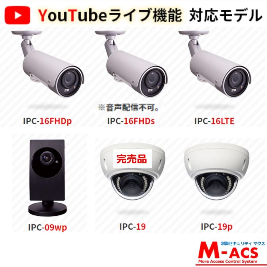 ★新品★ 業務用仕様 屋外防犯カメラ IPC-19 Amazon | SolidCamera フルHDドーム型 IPネットワークカメラ