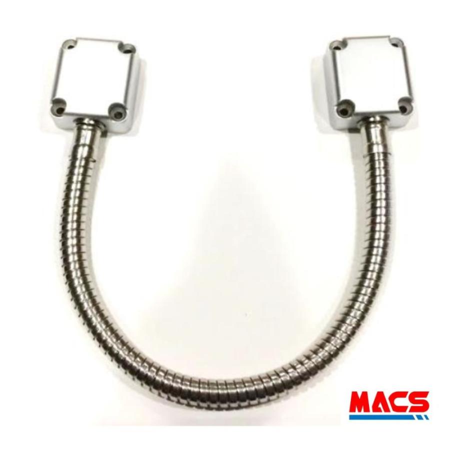 あすつく MACS-LG036　フレキシブル 通電金具 亜鉛メッキ製 電気錠、電子錠（エピック、ロックマン）の遠隔解錠用に！ | 