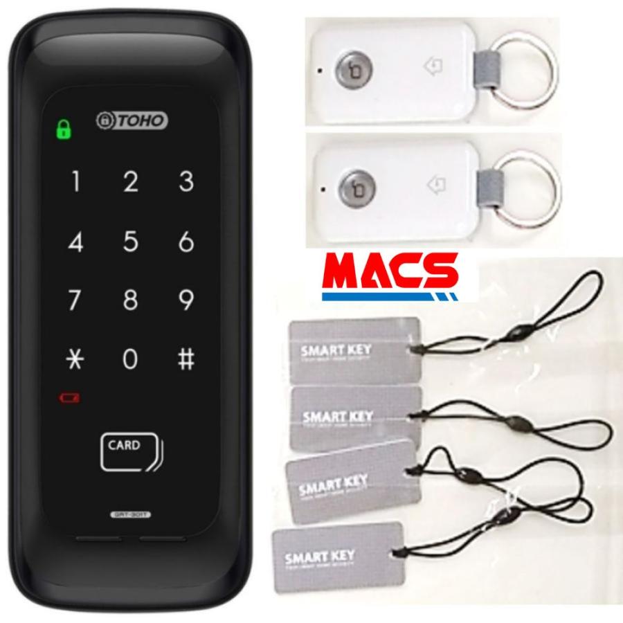 GRT-301T リモコン2個 室内機横型 コスパ マルチ解錠　電子錠  (暗証番号,ICキー,リモコン) 　領収書は注文履歴からDL可 東邦金属　TOHO |  | 05