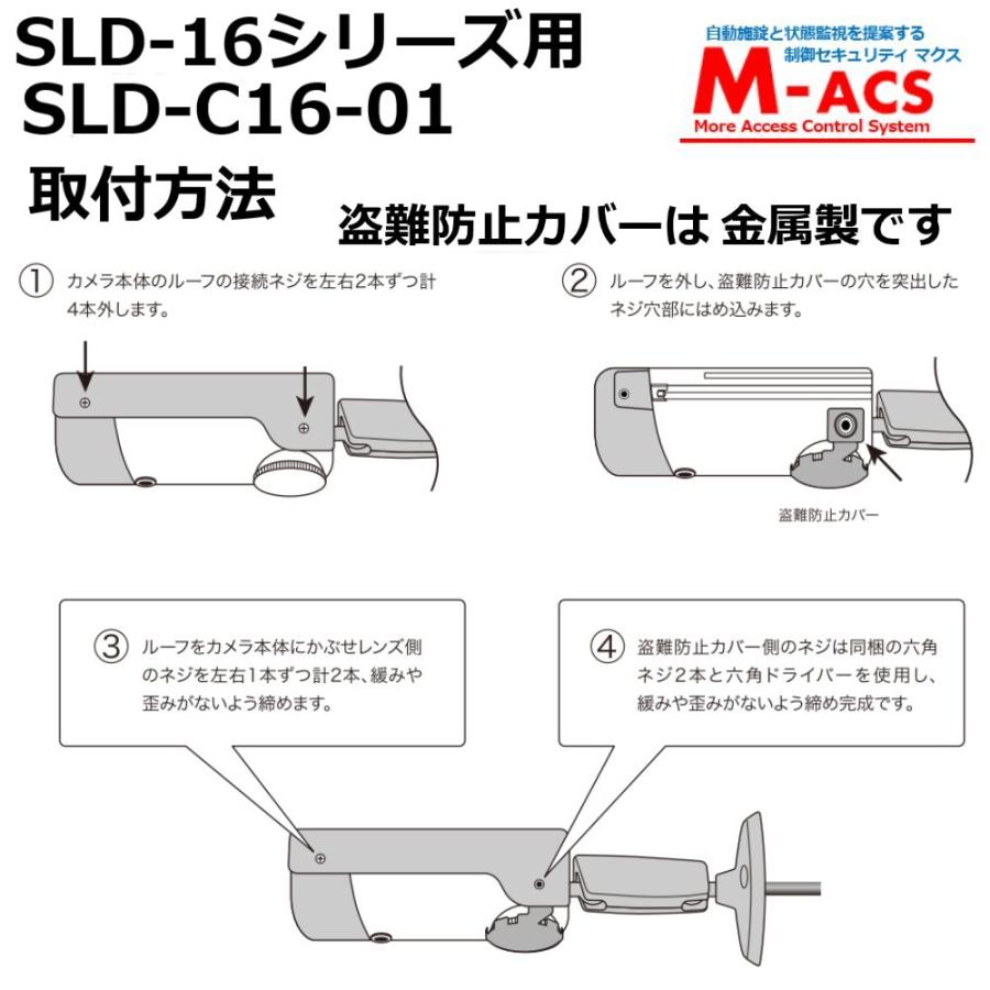 あすつく SLD-C16-01 SLD-16 シリーズ 用　盗難防止カバー（SDカード、SIMカード　盗難防止）　 領収書は注文履歴からダウンロード可　｜macscorp｜05