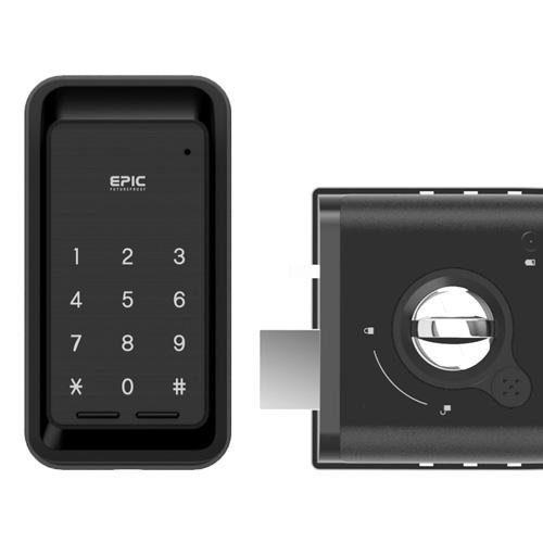 あすつく ZEUS 13D EPIC 【当店在庫品】 開き戸用 Bluetooth アプリ対応 スマホで解錠 エピック  ★ICキー3種サービス！ ZEUS-LOCKとのコラボ |  | 18