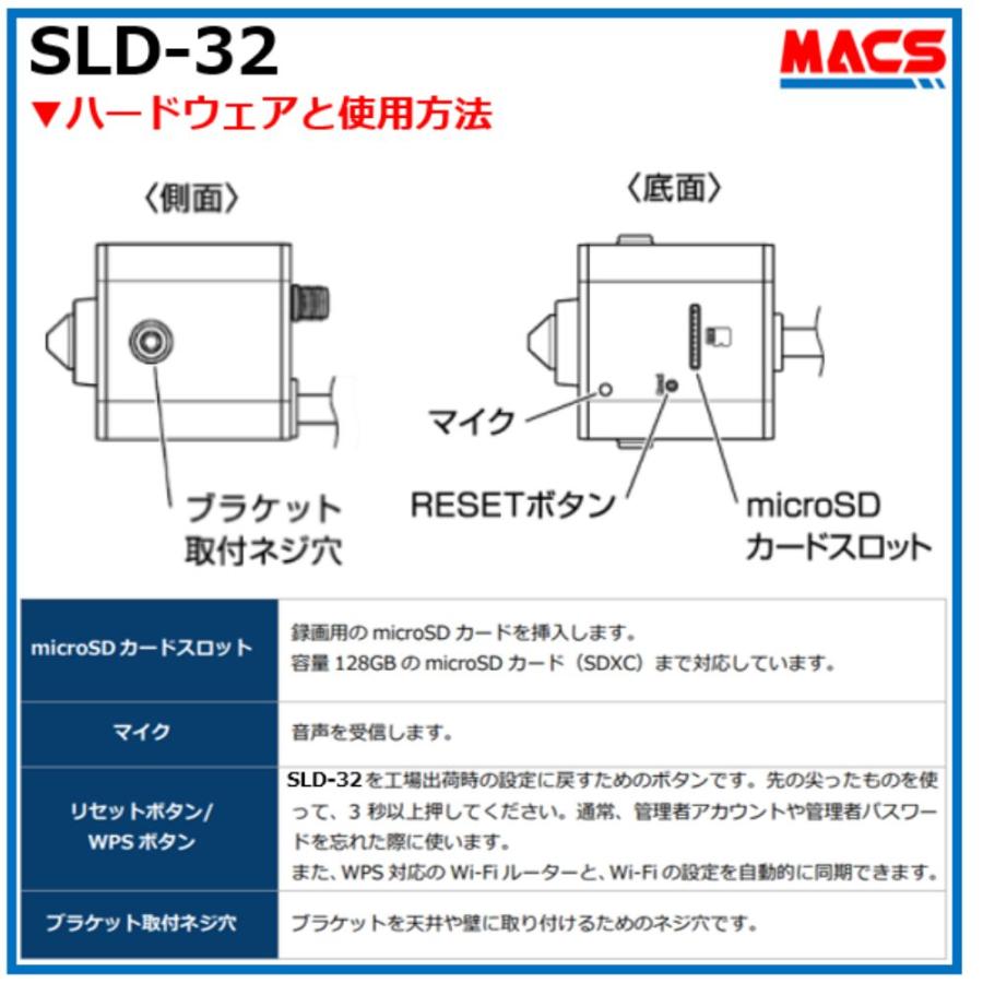SLD-32  ピンホール型　ミニIPネットワークカメラ　Wi-Fi　対応　CamView 200万画素　【台数値引き致します。】 |  | 11