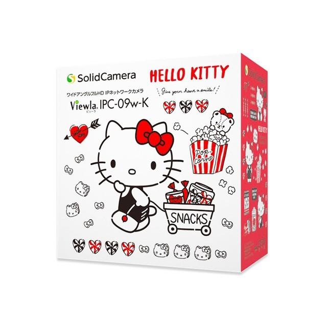 あすつく IPC-09ｗ-K　5台セット（1台14,999円） 200万画素 ハローキティカメラ コラボモデル IPネットワークカメラ ソリッドカメラ   【台数限定特価】 |  | 02
