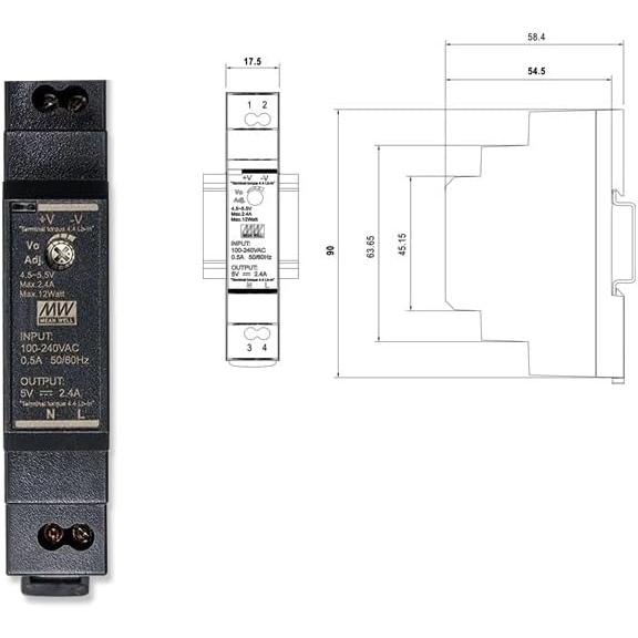 当日発送 HDR-15-24 入力AC100/200共用 出力DC24V 15W スイッチングパワーサプライ 世界第三位のシェア MEANWELL 領収書は注文履歴からダウンロード可 |  | 02