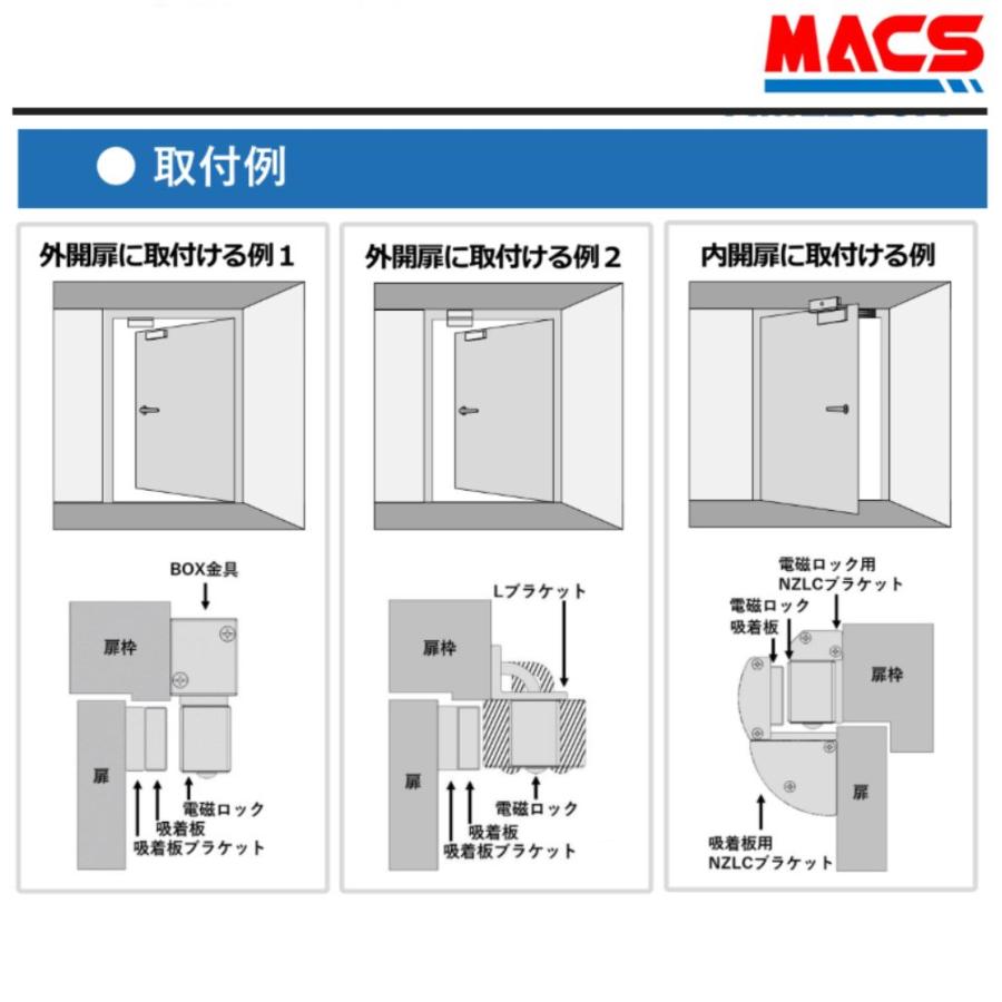 あすつく AML200-KKB　AML200　外開き　吸着板用化粧ブラケット　ART領収書は注文履歴からDL可　相当 BL-45FS-BOX　と　BL-45FS-K10　の組み合わせ |  | 04
