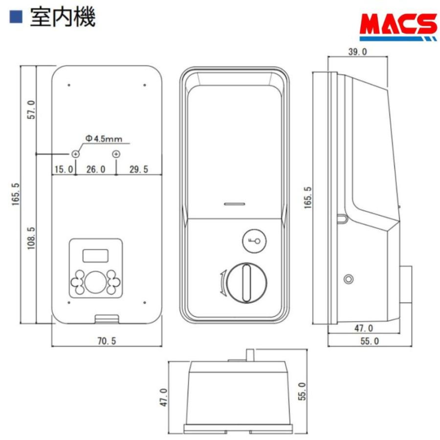 あすつく Flassa1J シリンダー残しプレート付きのセット販売です。　EPIC  開き戸用 フラッサ 機能満載 おしゃれ エピック 穴あけ工事も不要 より簡単に取付け |  | 10