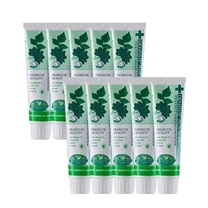 デンティス DENTISTE 歯磨き粉 PLUS WHITE プラスホワイト 160g x 10本 DENTISTE 歯磨き粉 PLUS WHITE プラスホワイト 160g 10本 　 消費