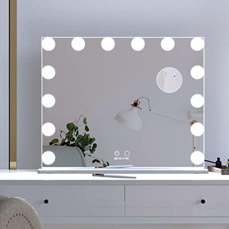 卓上ミラー　壁掛ミラー　LEDミラー　輝く　女優ミラー　鏡 Amazon.co.jp: FENCHILIN 女優ミラー 鏡 卓上 壁掛け 2WAY