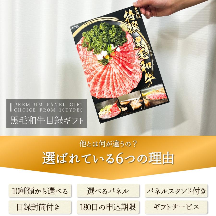 お肉 景品 パネル 目録 封筒 付 10000円 コース 送料無料 選べる 黒毛和牛 国産 牛肉 カタログ ギフト セット 1万円 肉 プレゼント イベント ゴルフコンペ_6