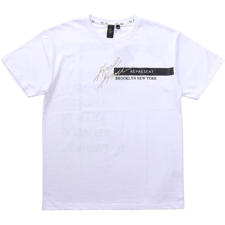 [カールカナイ] Karl Kani Tシャツ DRY LIMITED ライン デザイン Tee 212K1052 ホワイト L｜madamyoko｜08