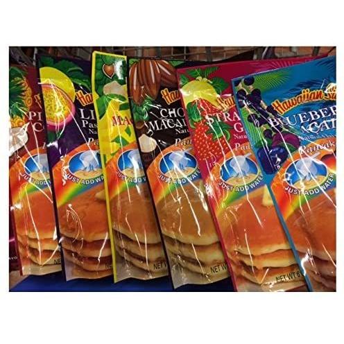 〈海外直送品〉【6種セット】Hawaiian Sun Pancake Mix 6種類セット ハワイアンサン パンケーキミックス(各6オンス)|madamyoko|03
