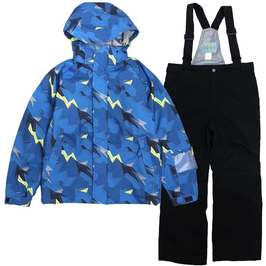 あす楽対応 ジュニア キッズ スキーウェア Nima ニーマ 男の子 160cm ブルー Jr9002 スノーウェア 子供 スキー Oyostate Gov Ng