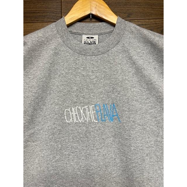 DAMMIT CHECK THE FLAVA Tシャツ(ヘビーウェィト) Grey 2XLサイズ｜maddope｜03