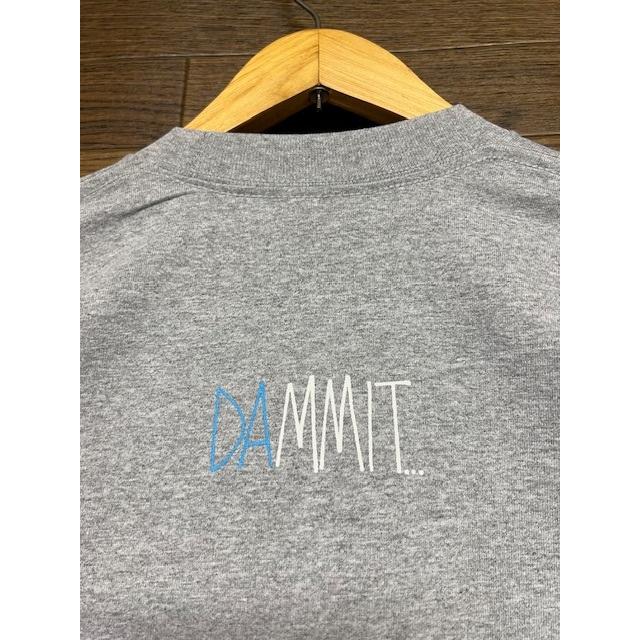 DAMMIT CHECK THE FLAVA Tシャツ(ヘビーウェィト) Grey 2XLサイズ｜maddope｜06