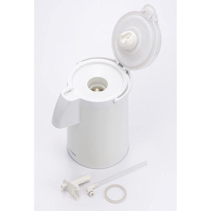 タイガー 魔法瓶 保温 保冷 卓上 ガラス魔法瓶 エアー ポット 2.2L とら~ず ホワイト PNM-H221-WU Tiger 2L 魔法瓶 保温 保冷 卓上 ガラス魔法瓶 エアー ポット とら ず ホワイト PNM H221 WU Tiger 10時間 室温20度±2度において 約