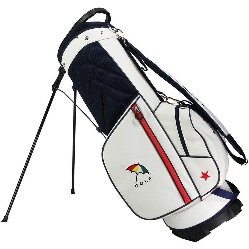 アーノルド・パーマー PU スタンドバック APCB-08J 9型 キャディバック (ホワイト) PU 08J 9型 パーマー スタンドバック APCB キャディバック ホワイト 　