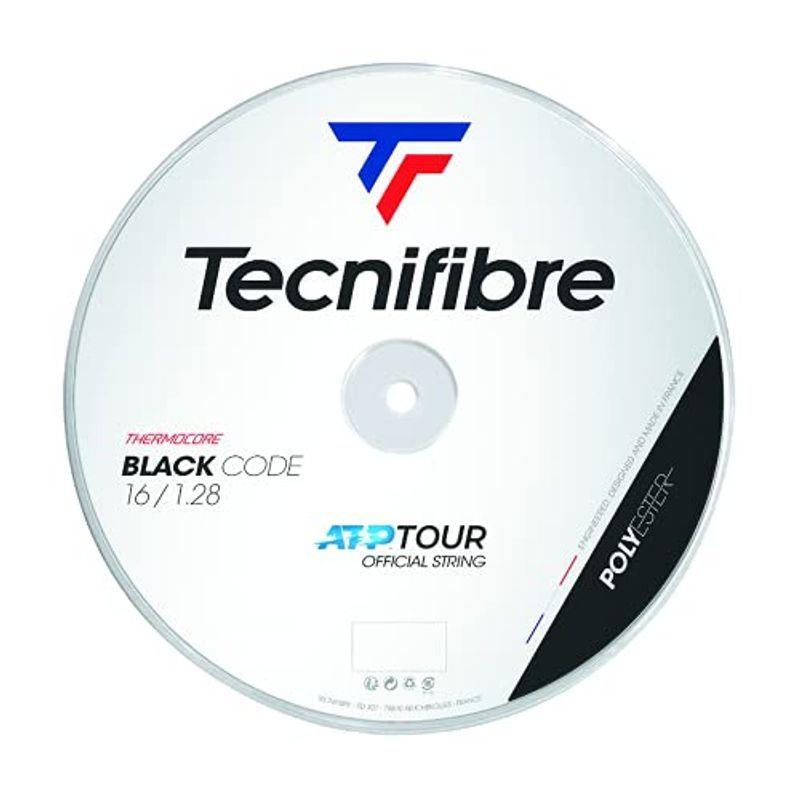 テクニファイバー(Tecnifibre) 硬式テニス ガット ブラックコード 200m ブラック 1.28mm TFR412