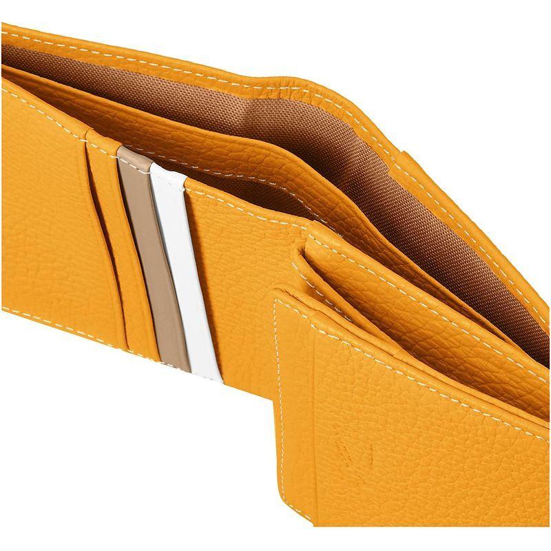 【２点セット】 キタムラ ベルトモチーフ 二折財布 ZH0439 レディース マスタードキャメル 黄色 43611 【L2991814484】(16198円)