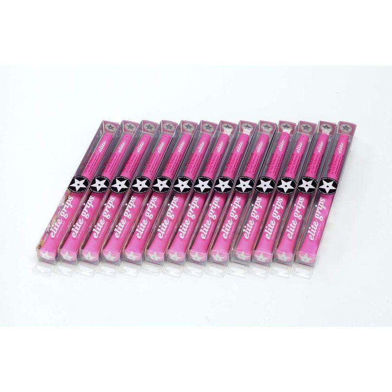 elitegrips (エリートグリップ) ゴルフ グリップ S48 STAR 13本セット ディープピンク バックライン有り S48 STAR エリートグリップ ゴルフ グリップ 13本セット ディープピンク バックライン有り 0g　±1g サイズ