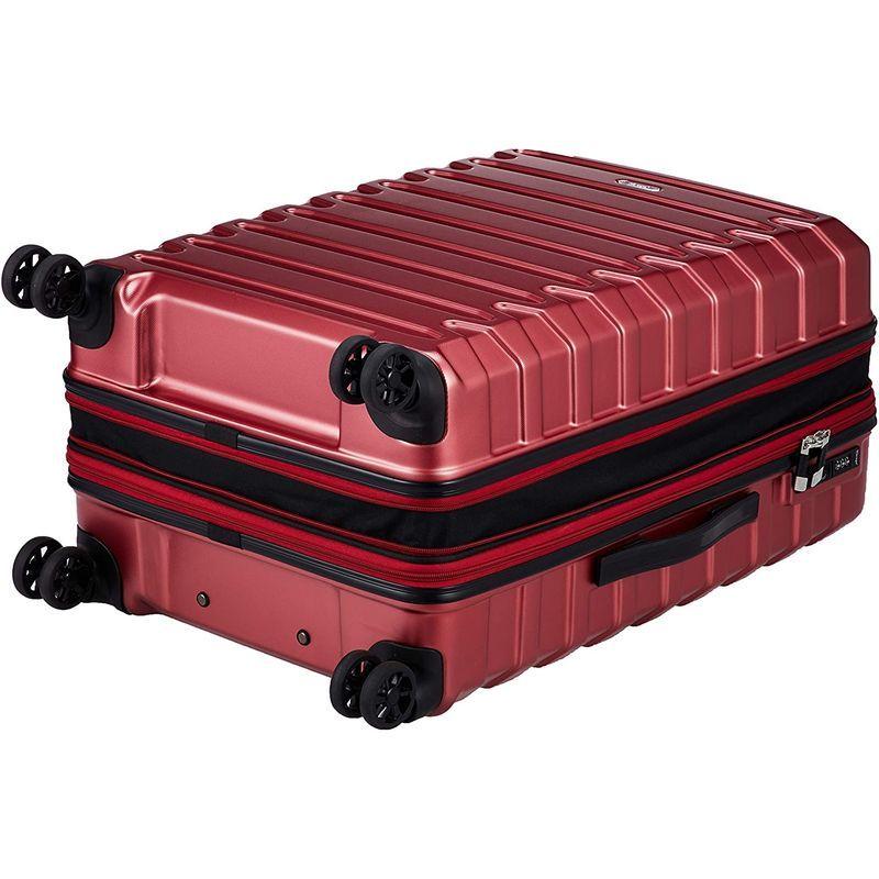 最安値❕ ベラージ スーツケース TSAダイヤルロック 8輪キャスター CRUST2-M 70L 4.2kg レッド 【2197031174】(11895円)