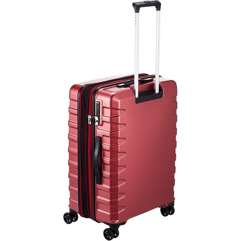 最安値❕ ベラージ スーツケース TSAダイヤルロック 8輪キャスター CRUST2-M 70L 4.2kg レッド 【2197031174】(11895円)
