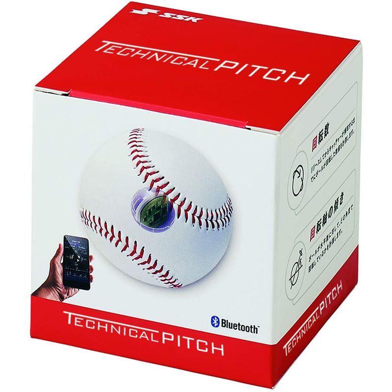 【数量限定アウトレット品】 SSK(エスエスケイ) 野球 テクニカルピッチ 硬式野球 9軸センサー内蔵ボール 投球データ解析 Bluetooth4.1対応 TECHNI 【4473249530】(24219円)