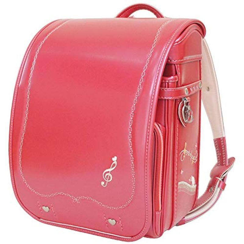 女の子 メロディキャットモデル ラヴニールランドセル フィットちゃんランドセル 猫 ネコ 音符 キャット ピアノ A4フラットファイル収納サ