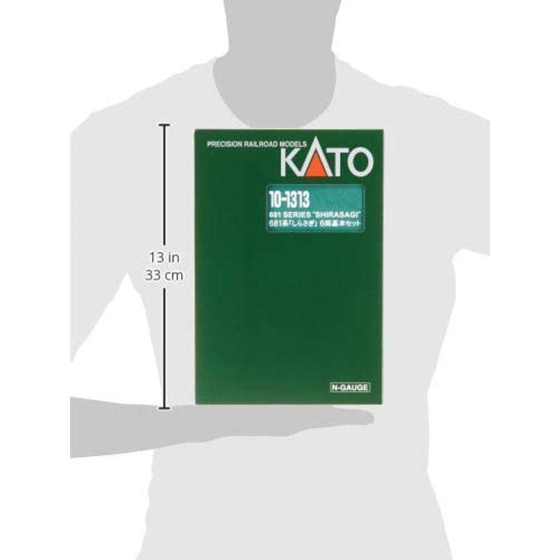 KATO Nゲージ 681系 しらさぎ 基本 6両セット 10-1313 鉄道模型 電車 Nゲージ 681系 しらさぎ 基本 6両セット 鉄道模型 電車