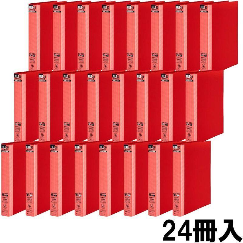 マルマン ルーズリーフ バインダー A4 ダブロック 30穴 レッド F949R-01X24 A4 30穴 レッド ルーズリーフ バインダー ダブロック F949R 01X24 サイズ