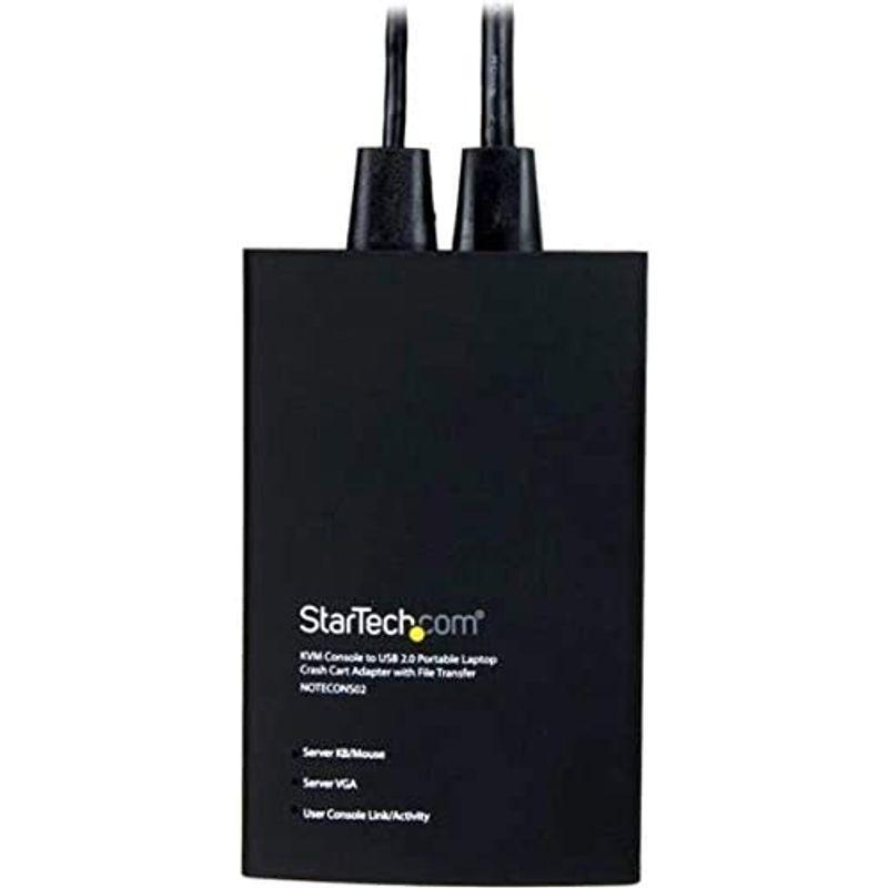 匿名配送 StarTech.com 携帯用KVMコンソールアダプタ ノートパソコンのUSBに接続 ファイル転送/ビデオキャプチャ機能付き NOTECO 【T1067701950】(38085円)