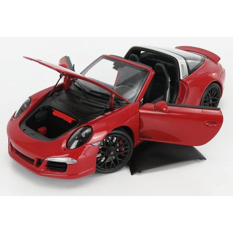 ほぼ未使用 シュコー 1/18 ポルシェ 911 カレラ タルガ 4 GTS カーマインレッド 【4154505352】(22495円)