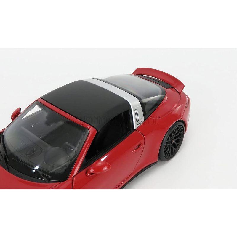 ほぼ未使用 シュコー 1/18 ポルシェ 911 カレラ タルガ 4 GTS カーマインレッド 【4154505352】(22495円)