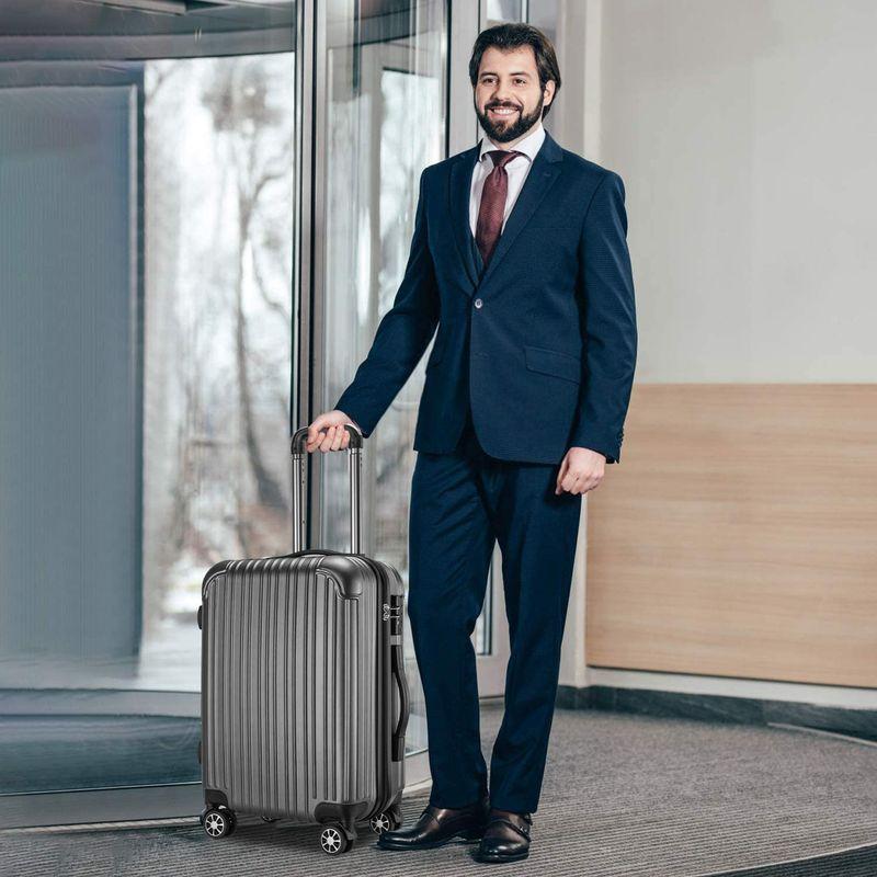 VARNIC スーツケース キャリーケース キャリーバッグ 機内持込 PC材質 耐衝撃 大型 超軽量 静音ダブルキャスター TSAロック搭載 スーツケース キャリーケース キャリーバッグ 機内持込 PC材質 耐衝撃 大型 超軽量 静音ダブルキャスター TSAロック搭載 また