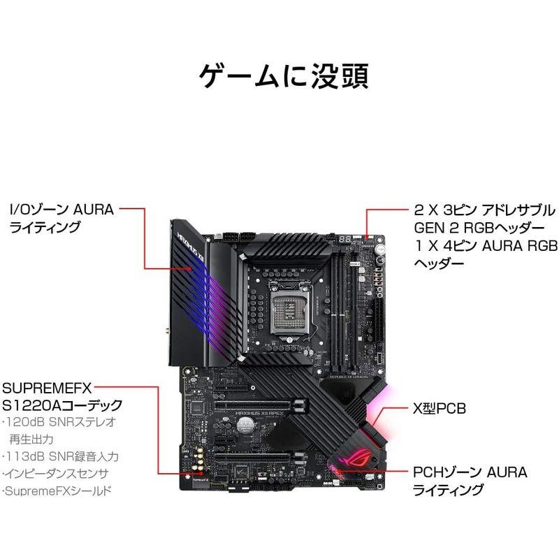 ★レア物 新品未開封 ASUS INTEL Z490 搭載 LGA1200 対応 マザーボード ROG MAXIMUS XII APEX ATX 【CEG1969940837】(70269円)