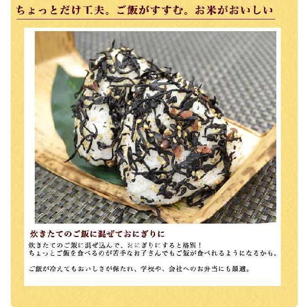 ［ネコポス発送］萩・井上商店のソフトふりかけ　梅ひじき　60ｇ×1袋　/しそわかめ/ふりかけ |  | 02