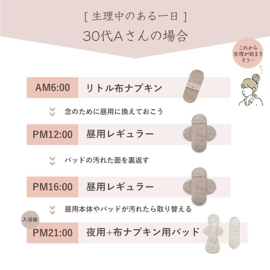 メイド・イン・アース ( ケア / 改善 ) 布ナプキン シフト 5点 セット