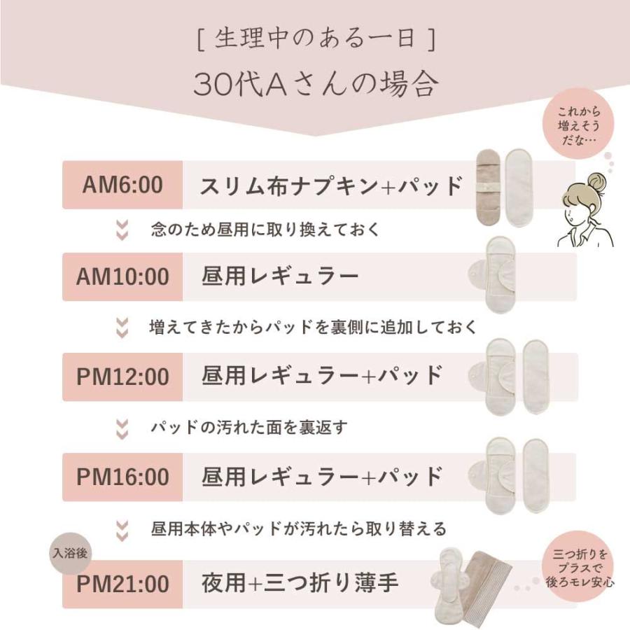 メイド・イン・アース ( ケア / 改善 ) 布ナプキン 替えパッド 2枚