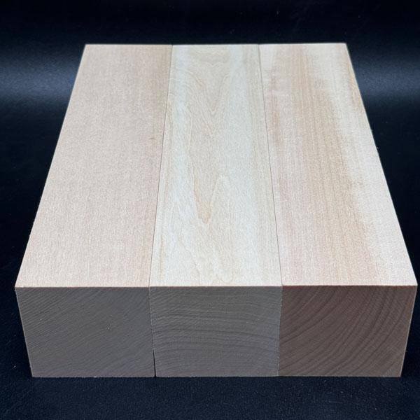 角材 シナ材 彫刻用 バードカービング 250×60×60 3個セット 仕上げ加工