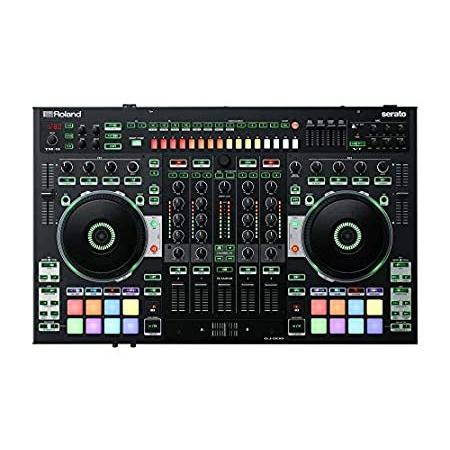 Roland, 4 DJ controller, BLACK, Four-Channel, Two-Deck (DJ-808) 並行輸入品 DJコントローラー