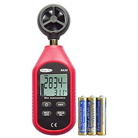 Rocky Mars RA30 Digital Anemometer Thermometer Handheld Wind Speed Gauge Us 並行輸入品 風速計