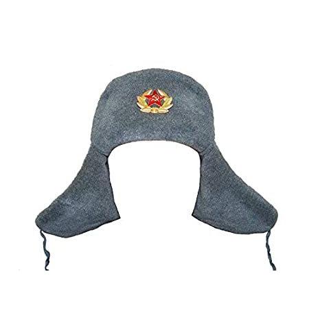 楽天1位 Ushanka Hat ロシア陸軍 ウシャンカ 本物の冬用帽子 ソビエト ソ連軍 兵士 レッドスター Ww2 58 Cm M 並行輸入品 限定製作 Turningheadskennel Com