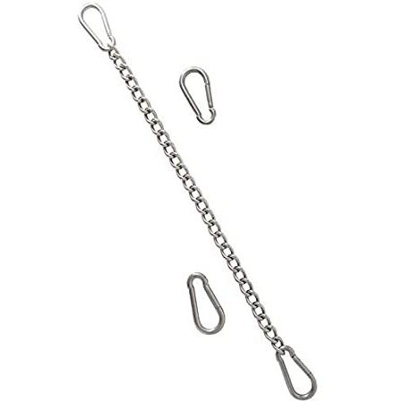 Buennus Stainless Steel Hanging Chair Chain With 4 Carabiners 550lb Capacit 並行輸入品 ハンモックチェア Www Mantraman Com Mx